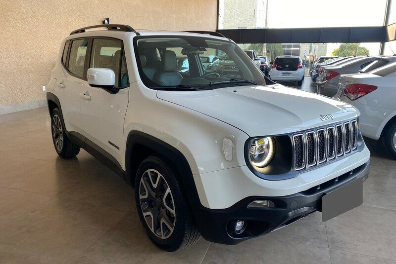 RENEGADE 1.8 16V FLEX LONGITUDE 4P AUTOMÁTICO ANO 2020 COR BRANCO