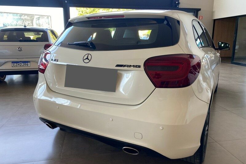 MERCEDES CLASSE A 1.6 200 TURBO STYLE GASOLINA 4P AUTOMATIZADO ANO 2014 COR BRANCO